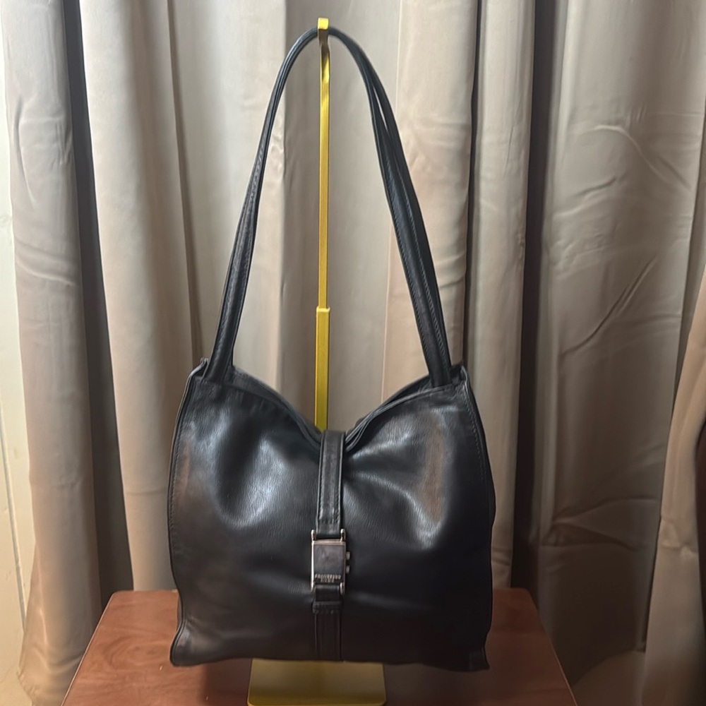 Francesco Biasia leather shoulder bag